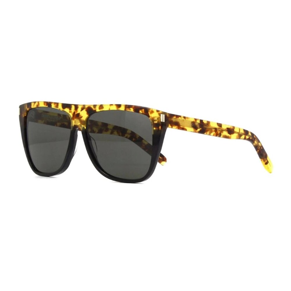NEW SAINT LAURENT SUNGLASSES, SL1 010 HAVANA/BLACK MEN EYEWEAR SL 1 010